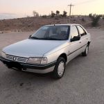 پژو ۴۰۵ نقره‌ای مدل ۹۸